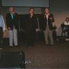 Down Home Gospel Quartet.  Viiginia Calich on the piano. Jerry Hall, Bob Legge, Bruce Wells, Jim Buckner.